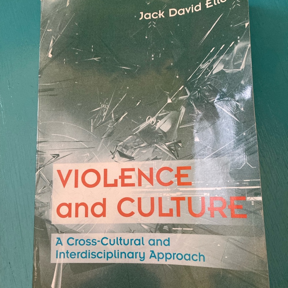 🐕‍🦺🐕🐩🦮ACCEPTING OFFERS🐕‍🦺🐕🐩🦮Violence and Culture Book